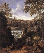 DUGHET, Gaspard The Falls of Tivoli dfg oil painting reproduction